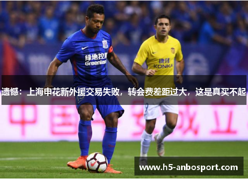 遗憾：上海申花新外援交易失败，转会费差距过大，这是真买不起
